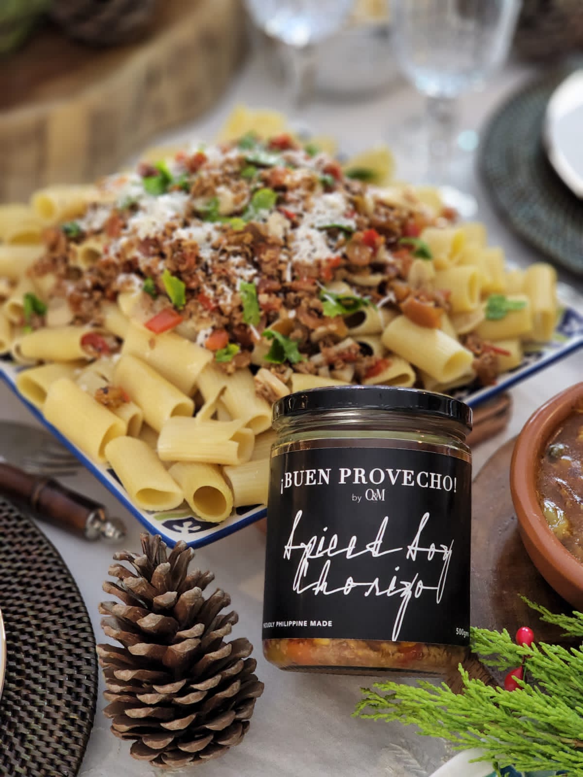 Spiced Soy Chorizo