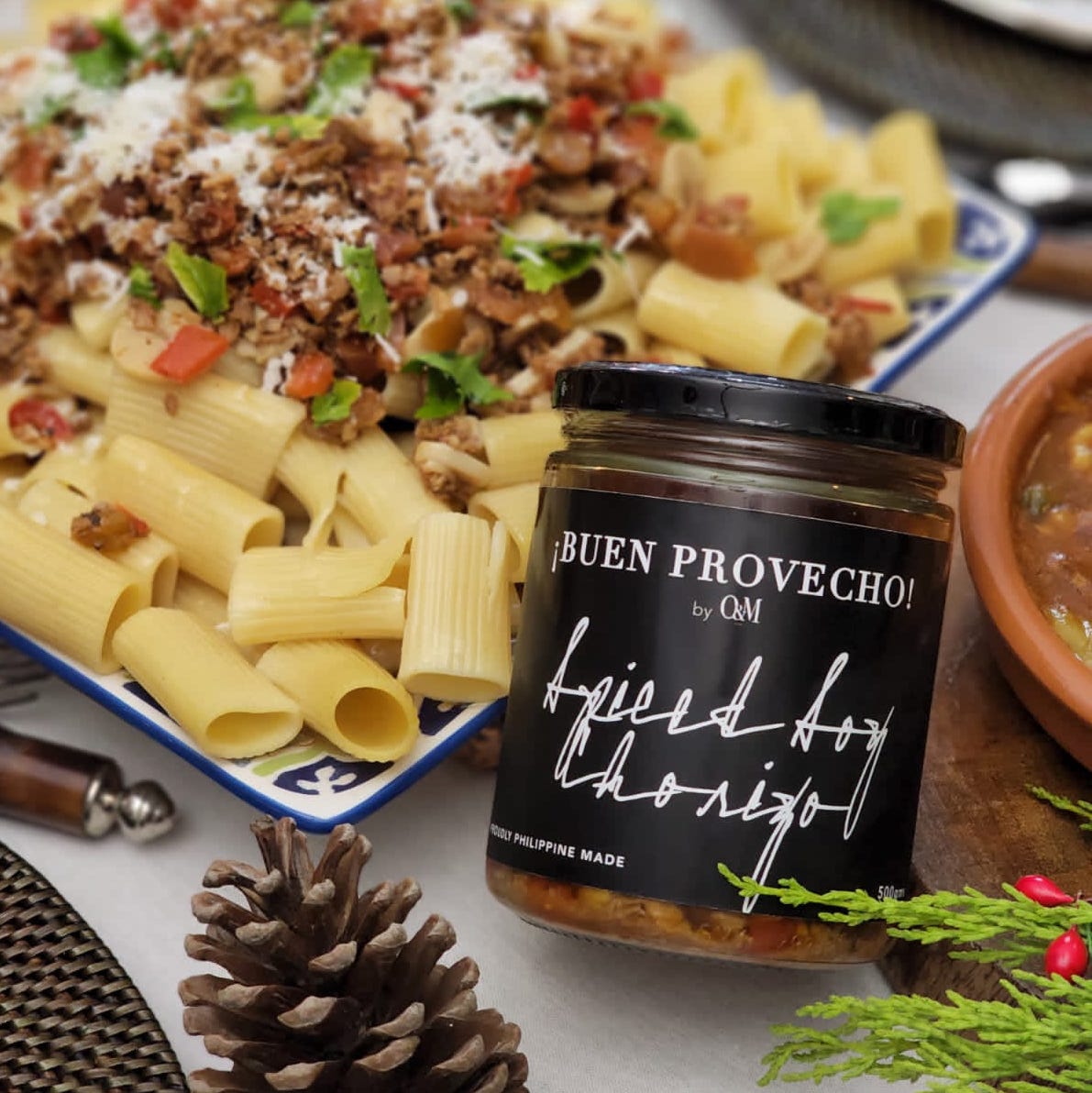 Spiced Soy Chorizo