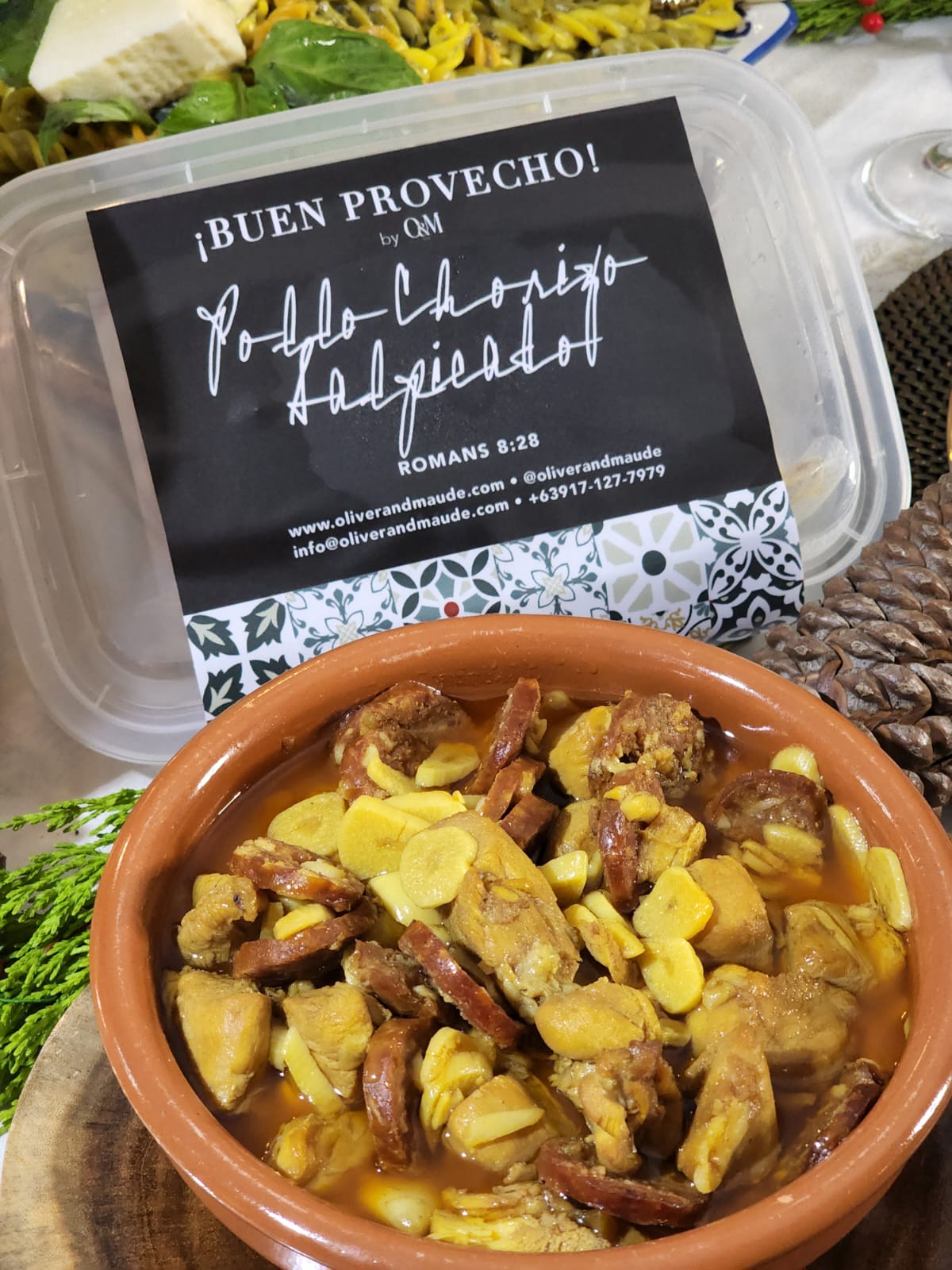 Pollo Chorizo Salpicado