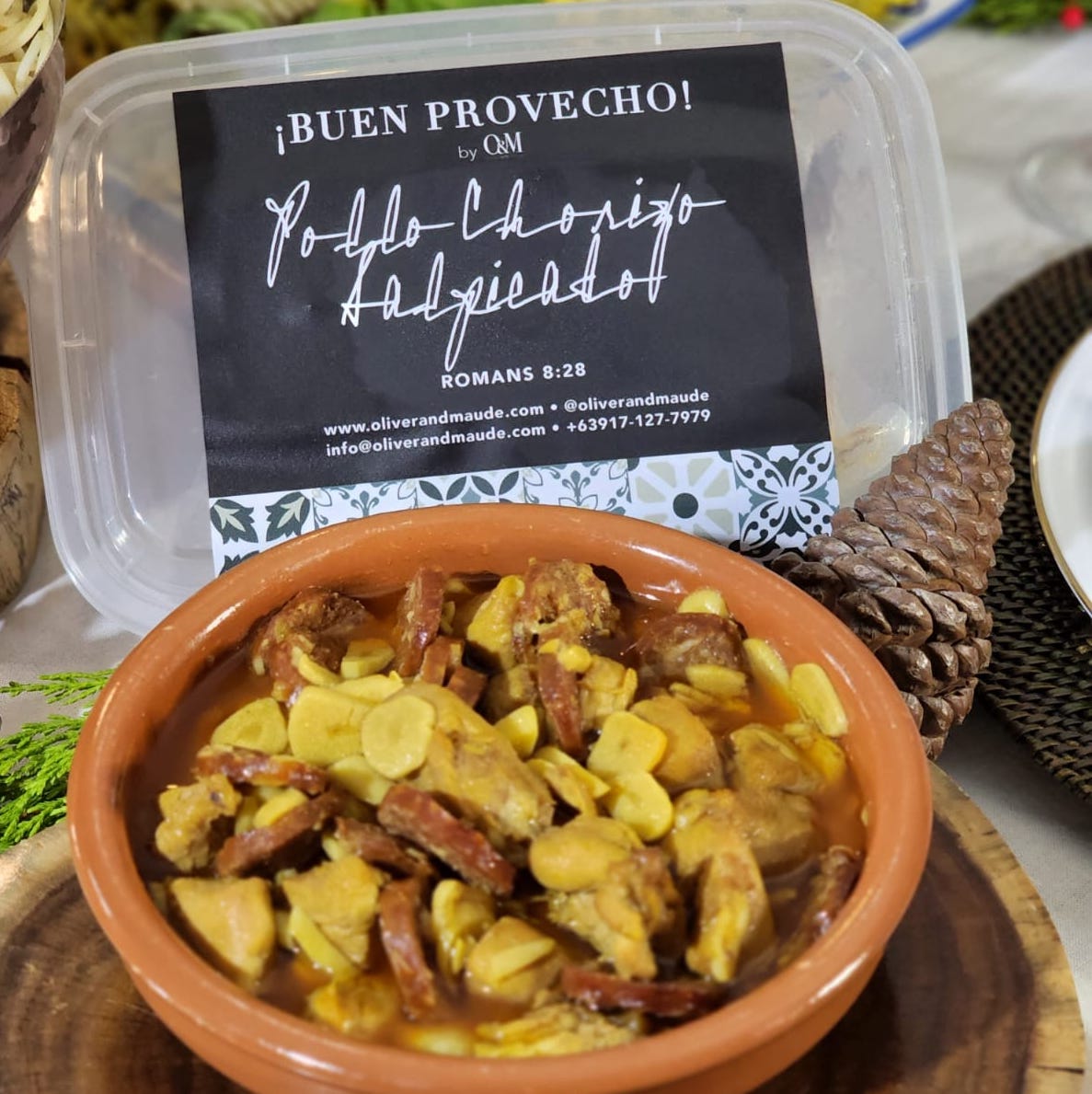 Pollo Chorizo Salpicado