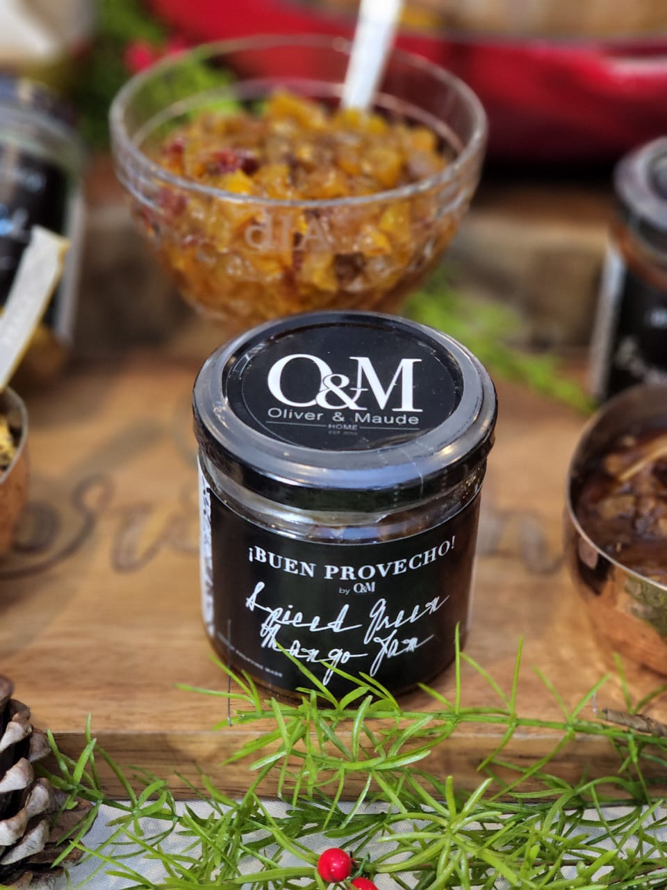 Spiced Green Mango Jam
