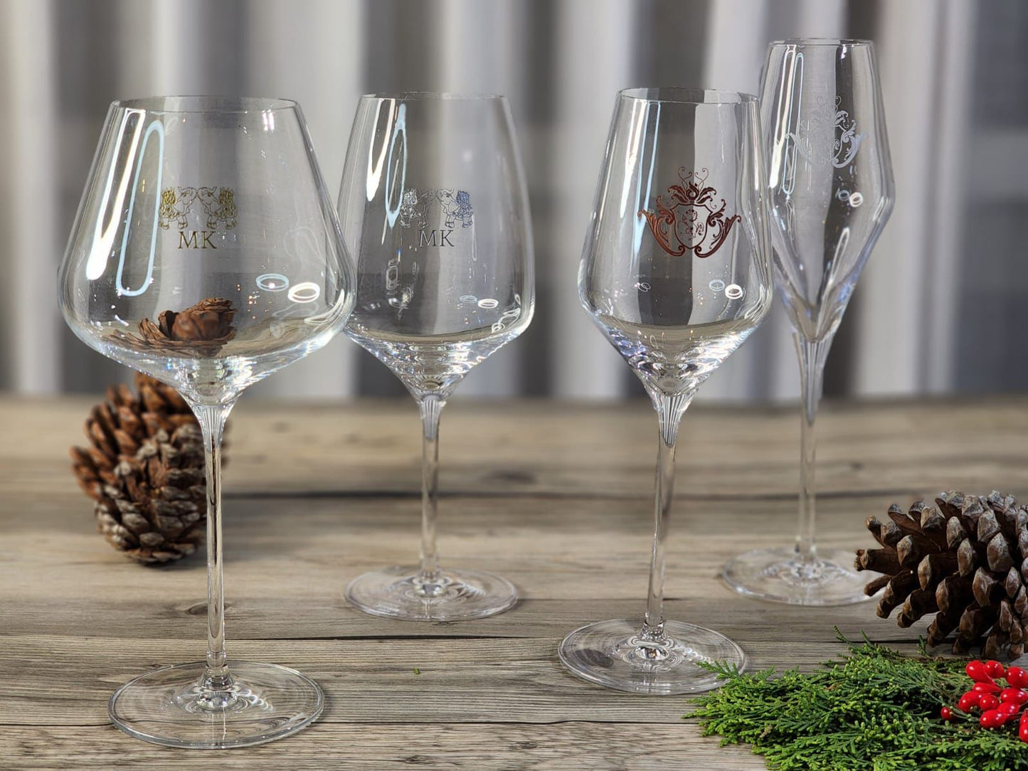 ETERNA (Stolzle) Crystal Wineglasses (Burgundy, Bordeaux, White, Champagne)