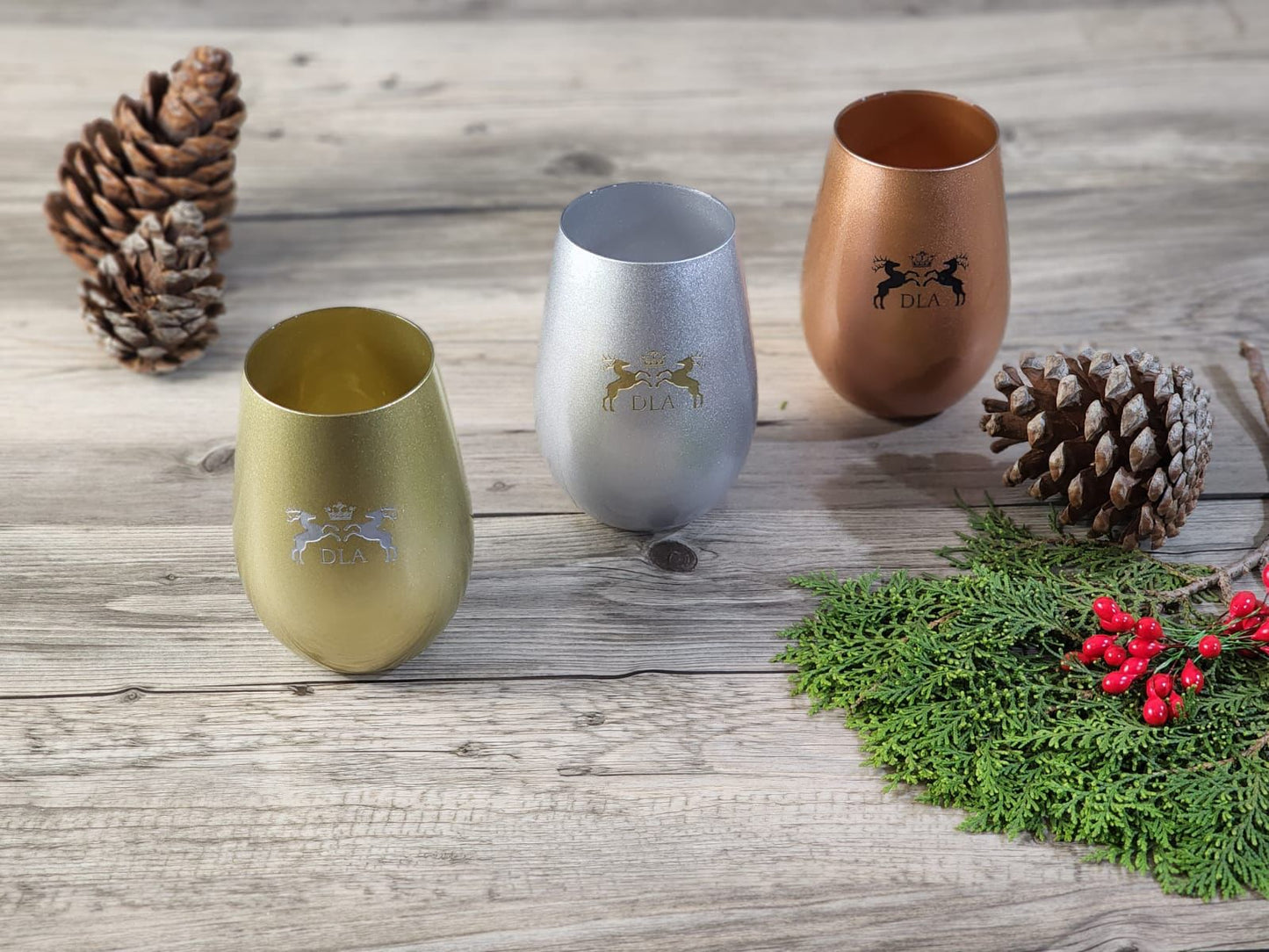 AVENTURA (Stolzle) Glasses (Oro, Plata, Bronce)
