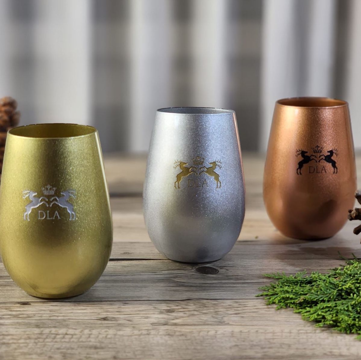AVENTURA (Stolzle) Glasses (Oro, Plata, Bronce)